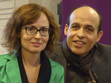 Stefanie Kürten und Julio Almeida in Monheim